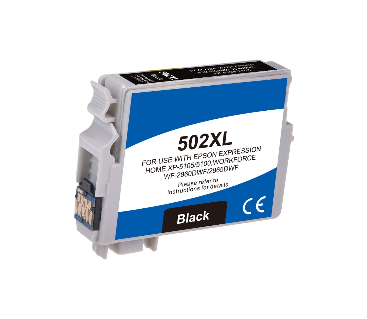 26510502 Comp Epson G+G 502XLBK Hi Cap Black Ink Ctg C13T02W14010 - Image 1