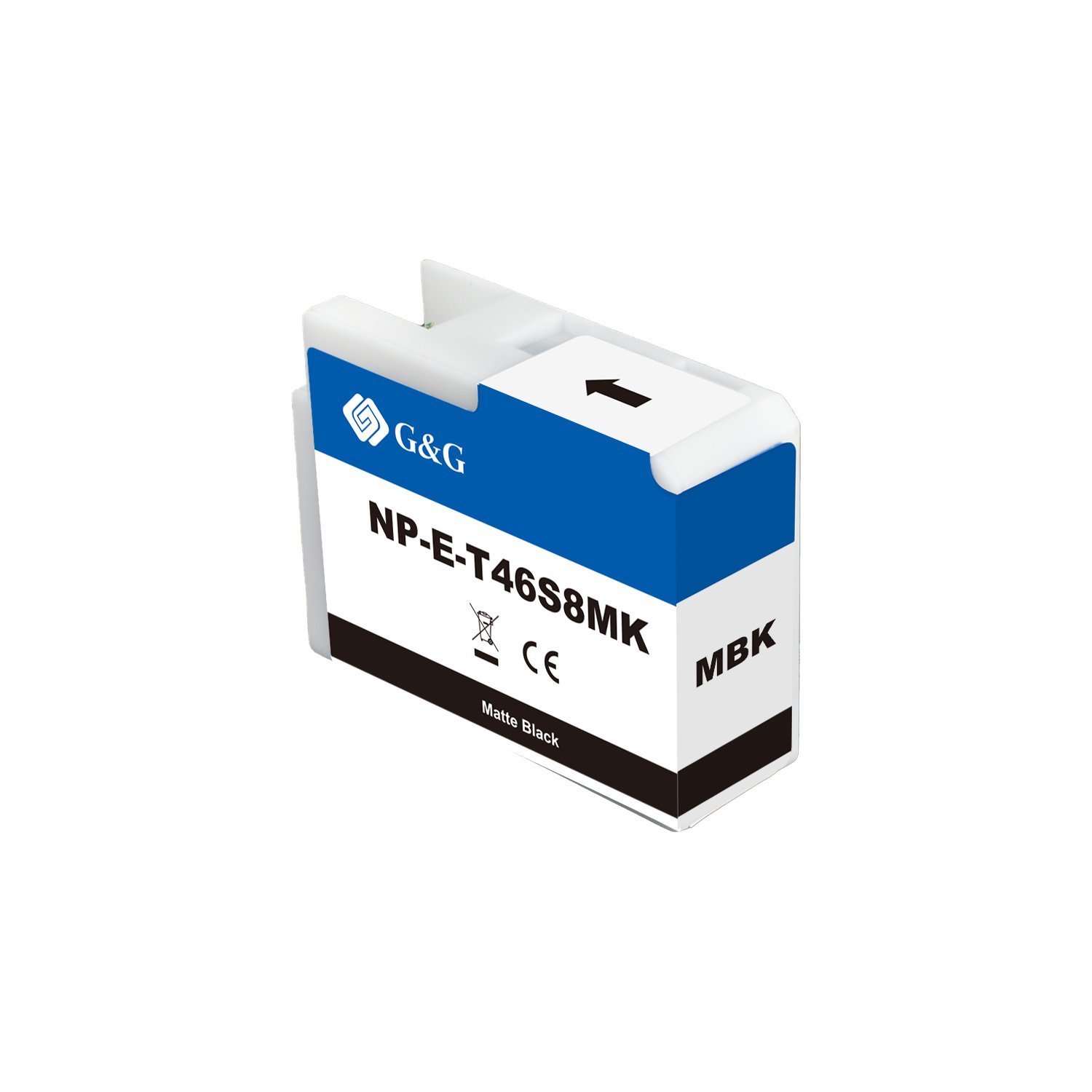 26510707-1 Comp Epson G+G T46S8 Matte Black Ink Cartridge C13T46S800 - Image 1