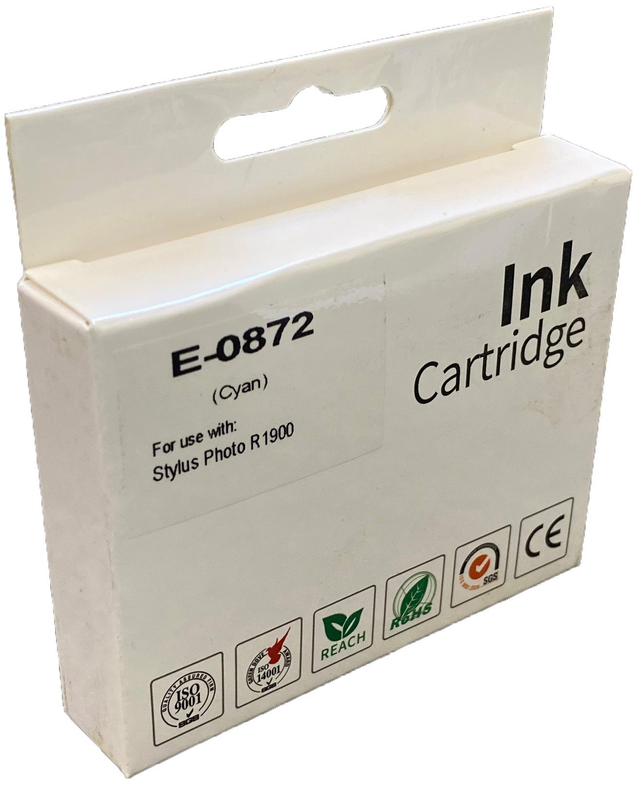 26510872 Comp Epson T0872 Cyan Ink T08724010 - Image 1