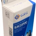Comp Epson G+G C33S020577 Black Ink Ctg SJIC22BK