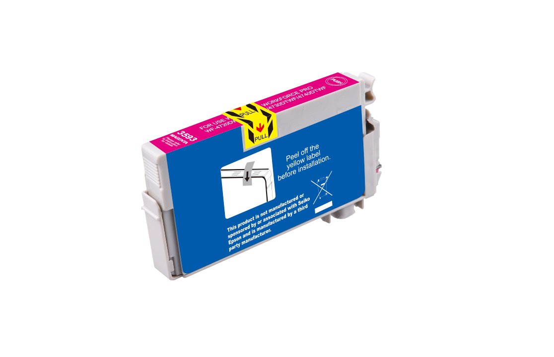 26513593 Comp Epson G+G T3593 (35XL) Magenta Hi Cap Ink T35934010 NP-R-3593M(PG) - Image 1