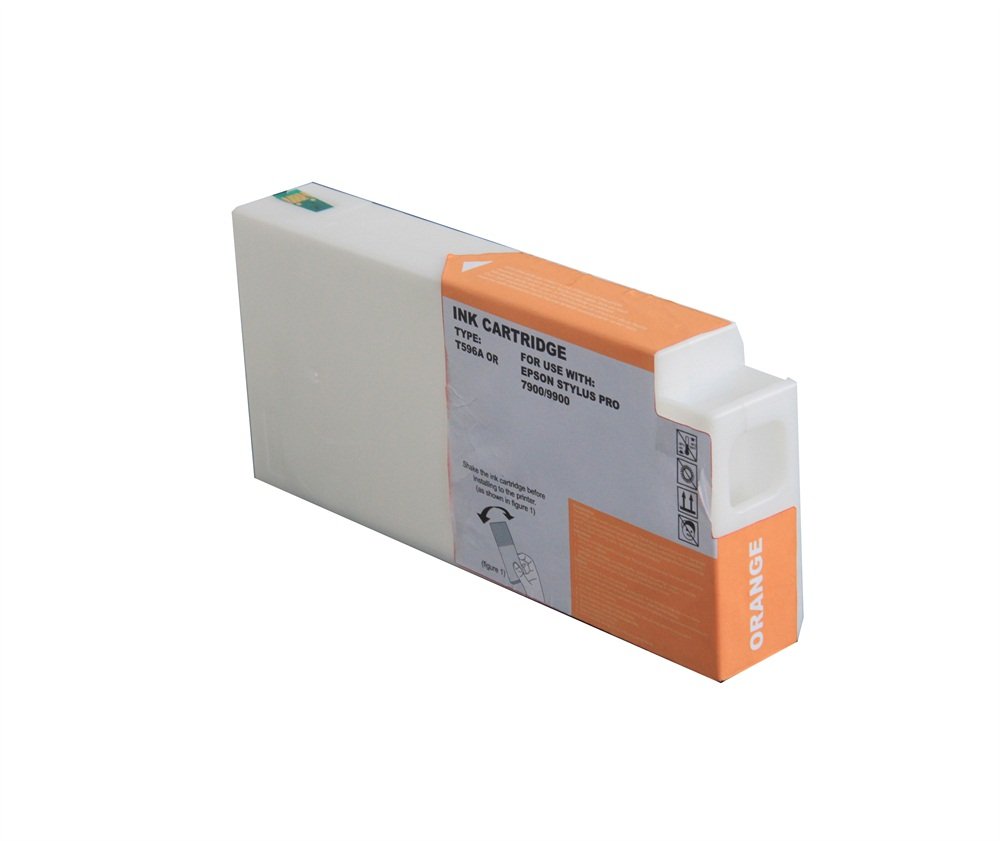 26515970 Comp Epson T596A Orange Ink Ctg C13T596A00 - Image 1
