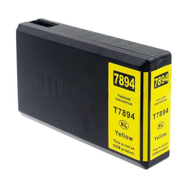 26517894 Comp Epson T7894XXL Extra Hi Cap Yellow Ink Ctg T789440 - Image 1