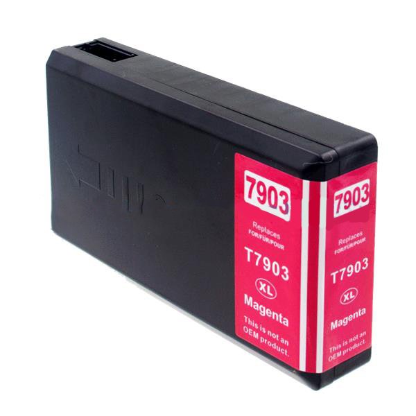 26517903 Comp Epson T7903 Hi Cap Magenta Ink Ctg 79XL T79034010 - Image 1