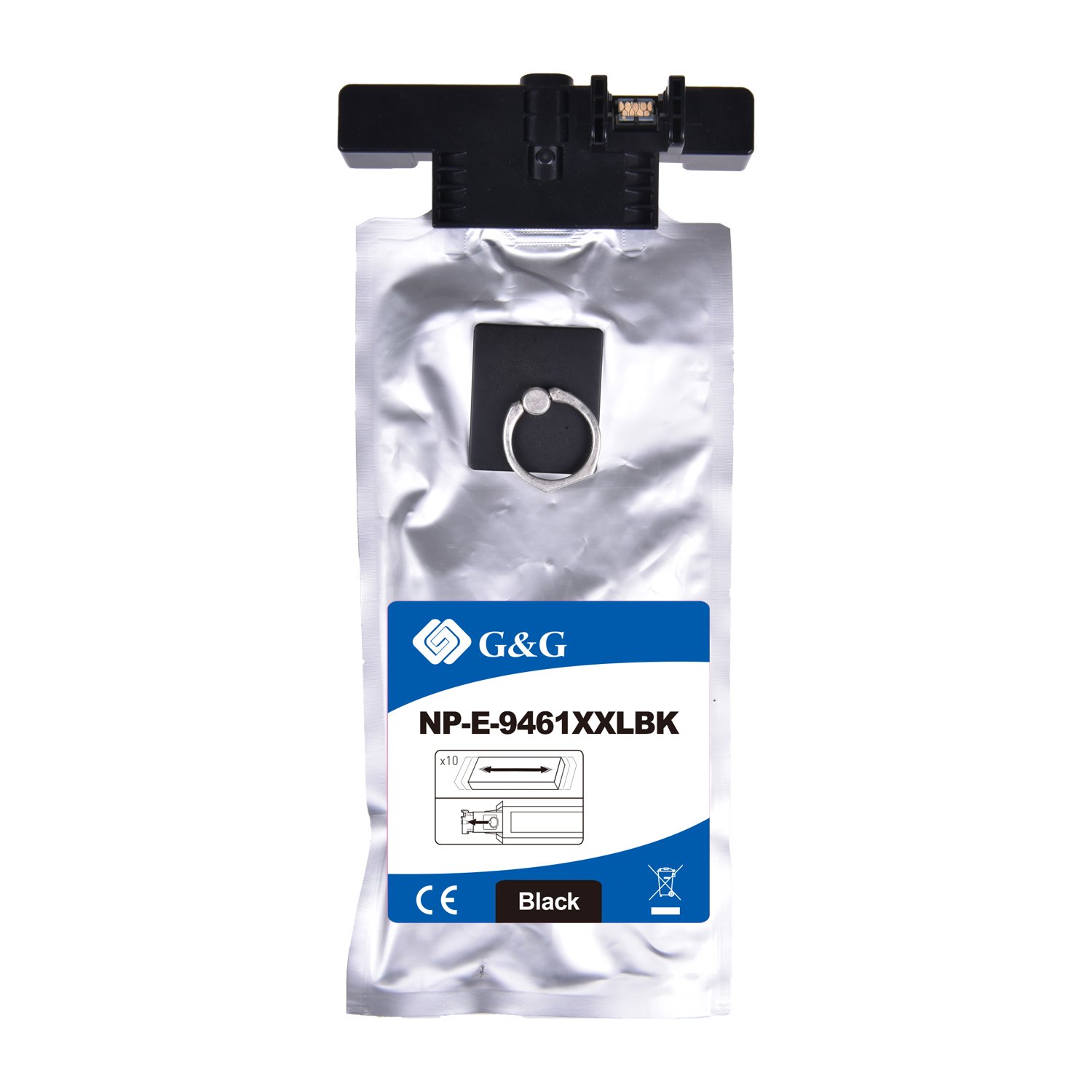 26519461 Comp Epson G+G T9461 Extra Hi Cap Black Ink Ctg C13T946140 - Image 1