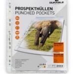 Durable BUSINESS Punched Pocket 100 A4 (100)