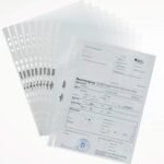 Durable PREMIUM Punched Pocket 100 Clear (100)
