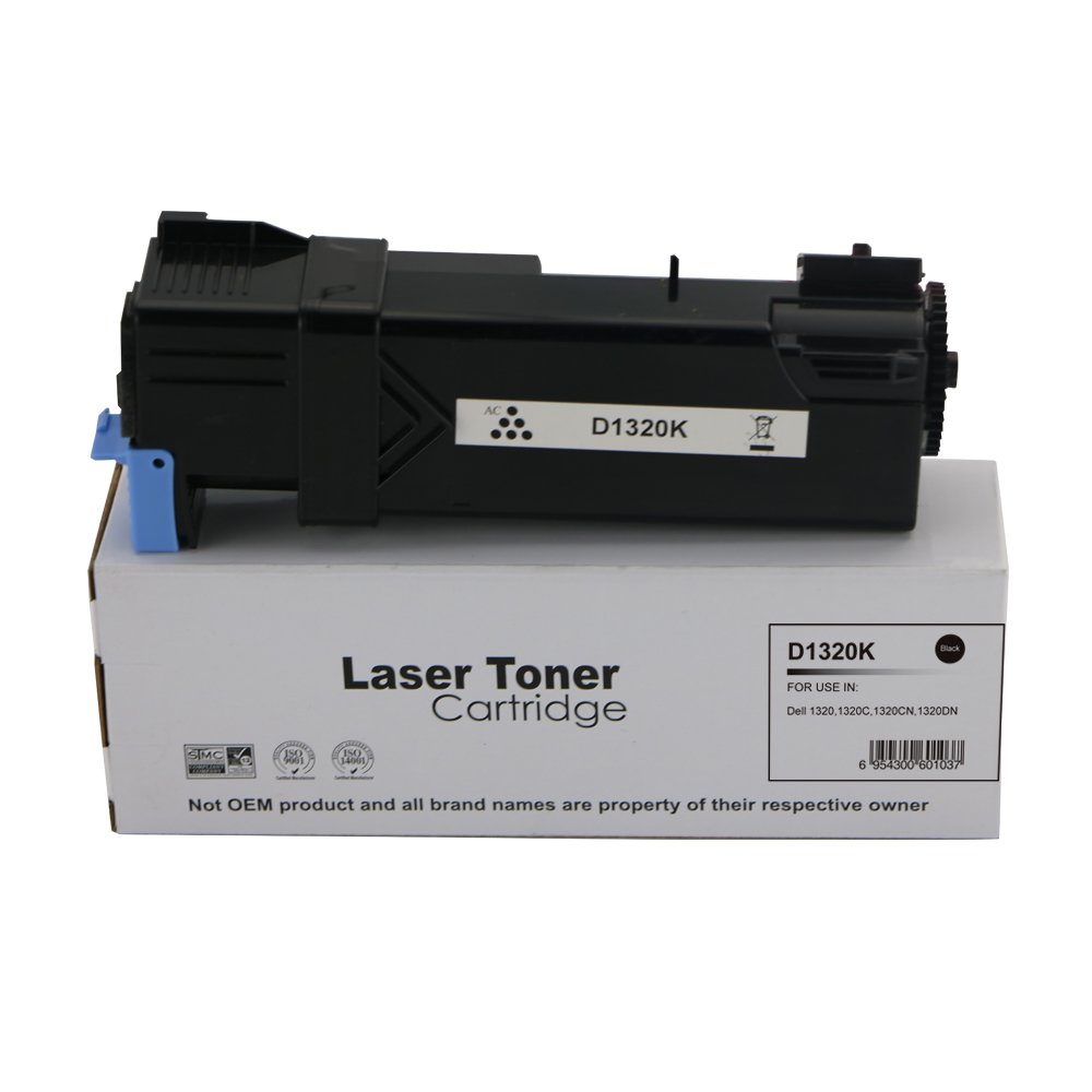 28131325 Comp Dell 1320C Black Toner 593-10258 KU052BK - Image 1