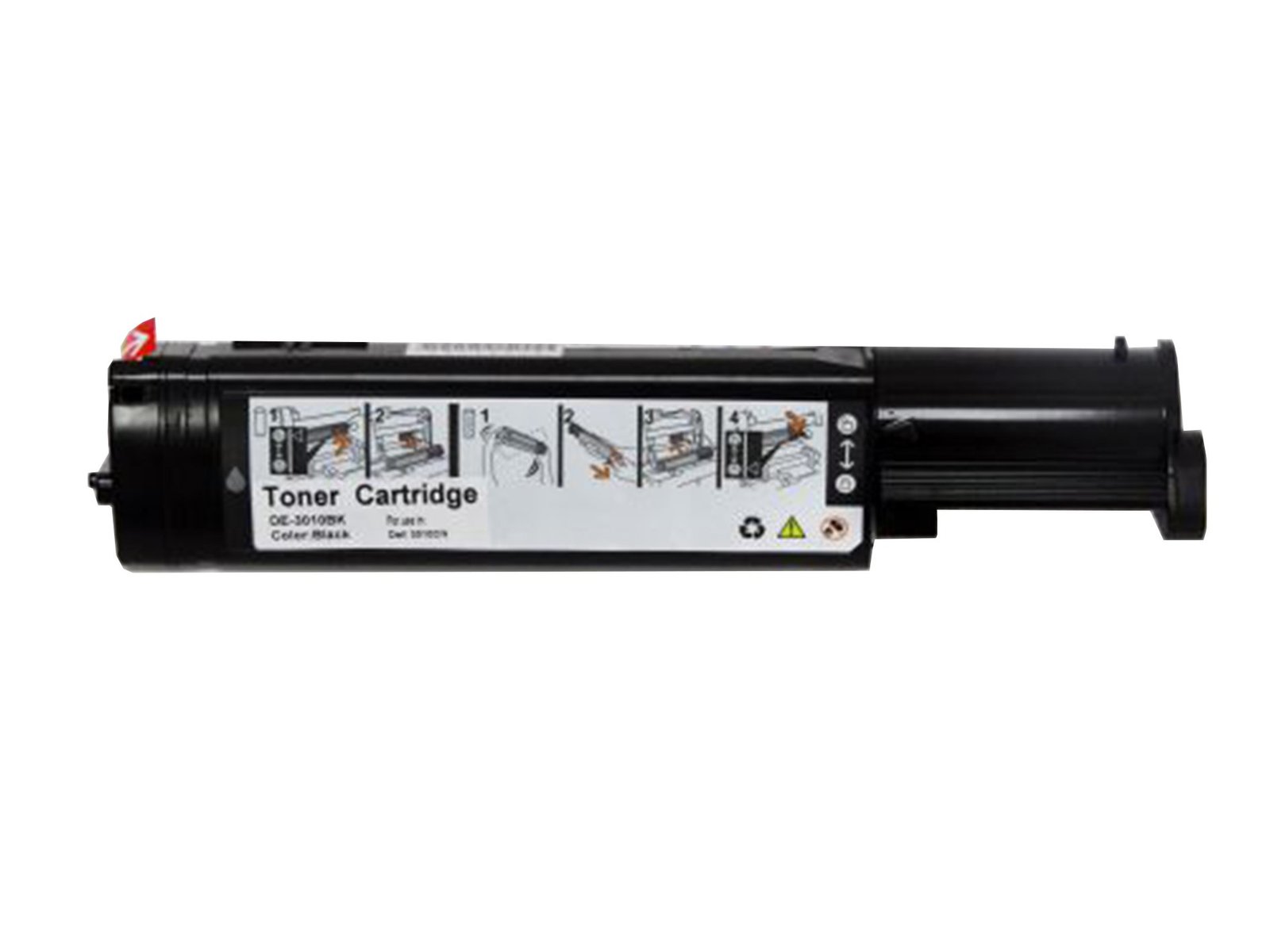 28133010 Reman Dell 3010CN Black Toner 593-10154 - Image 1