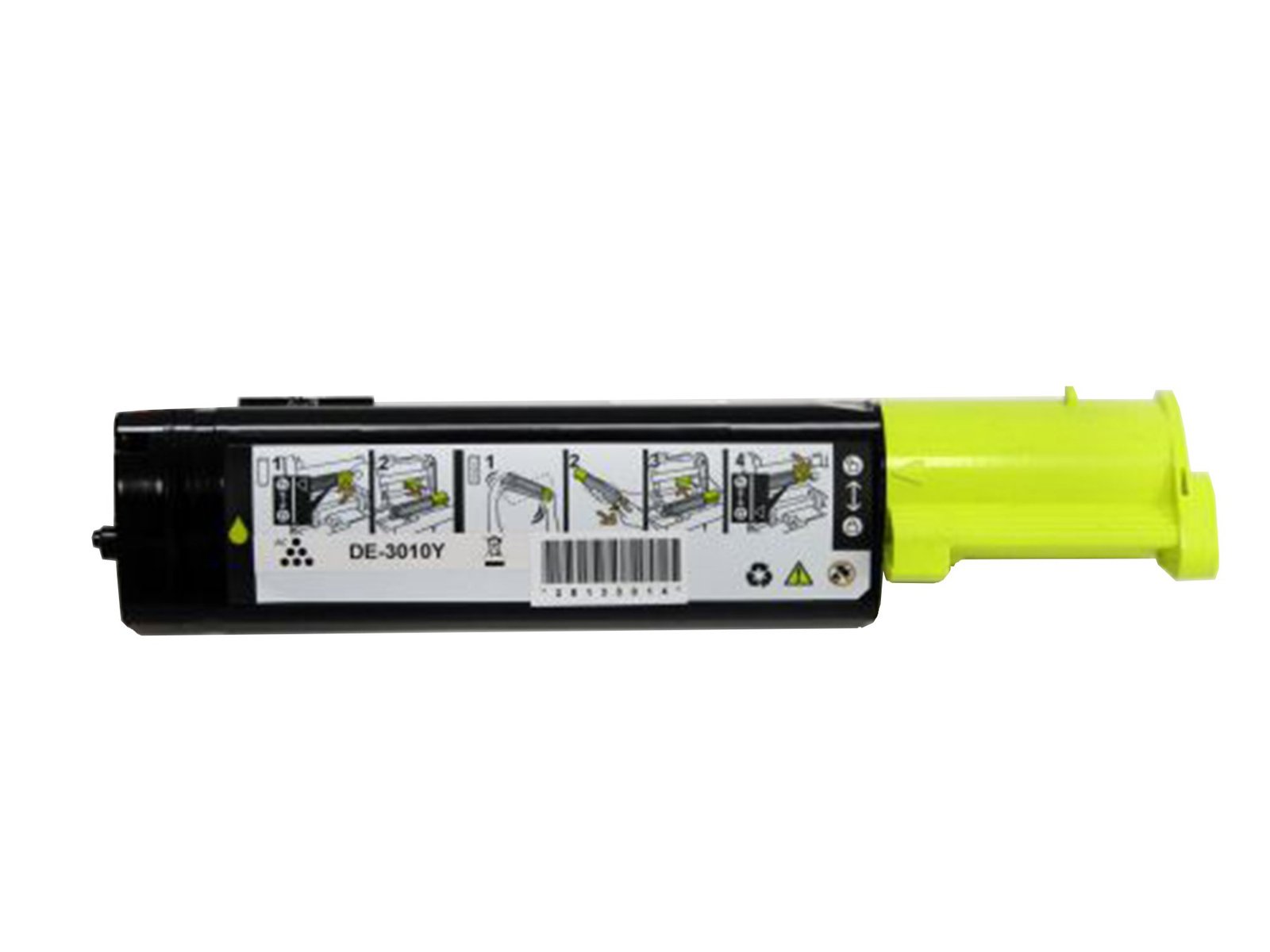 28133014 Reman Dell 3010CN Yellow Toner 593-10156 - Image 1