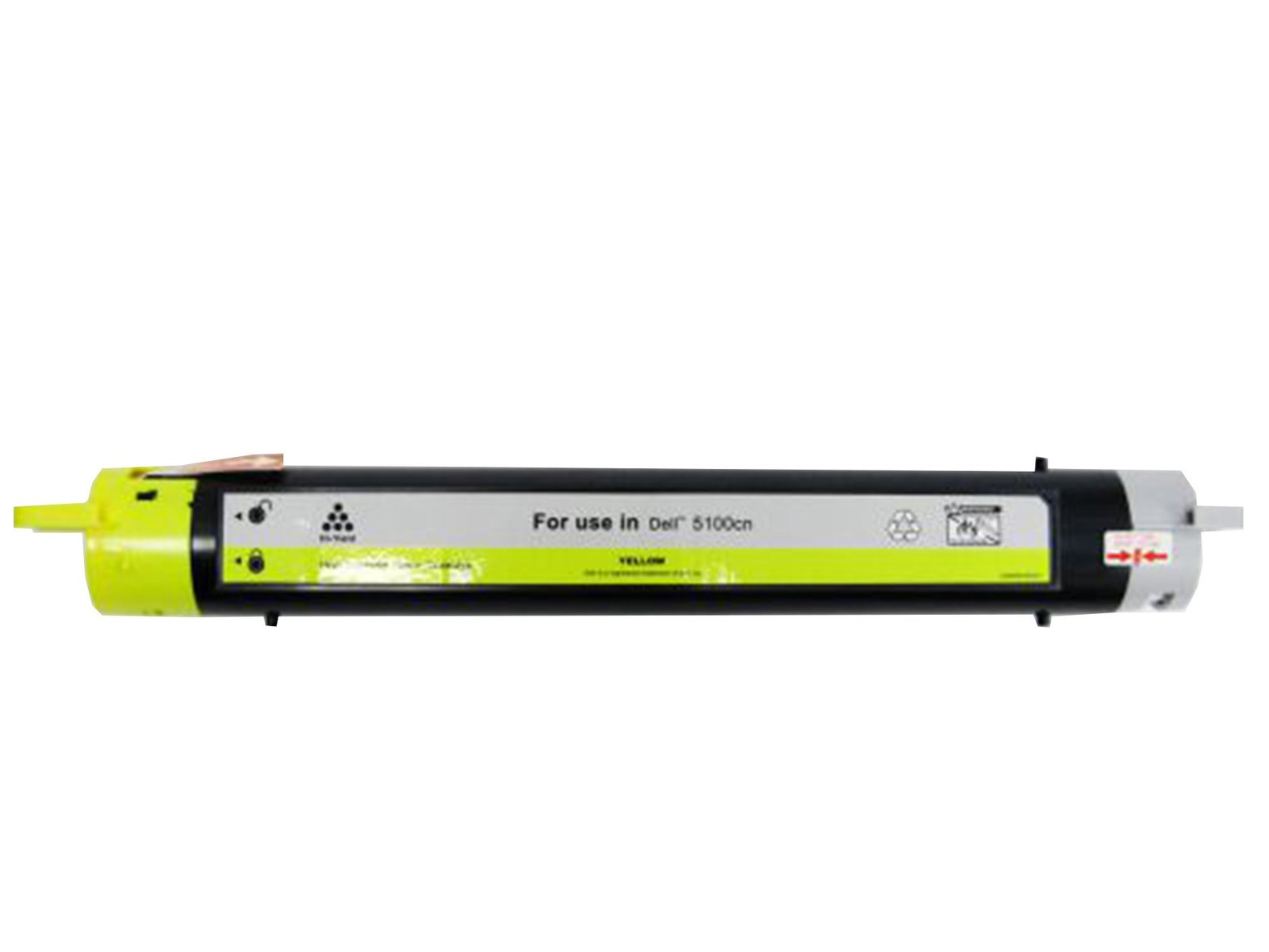 28135104 Reman Dell 5100 CN Yellow Hi Yld Toner 593-10053 - Image 1