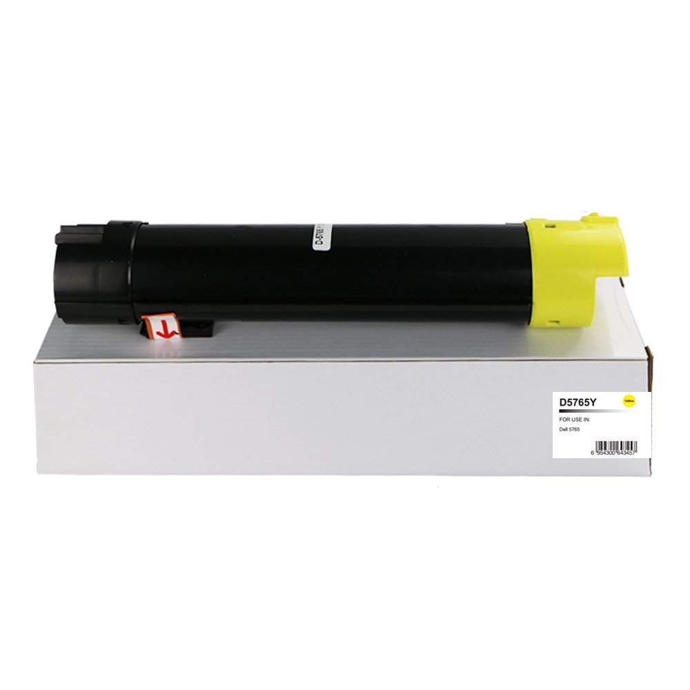 28135768 Comp Dell C5765 Yellow Toner 593-BBCL - Image 1
