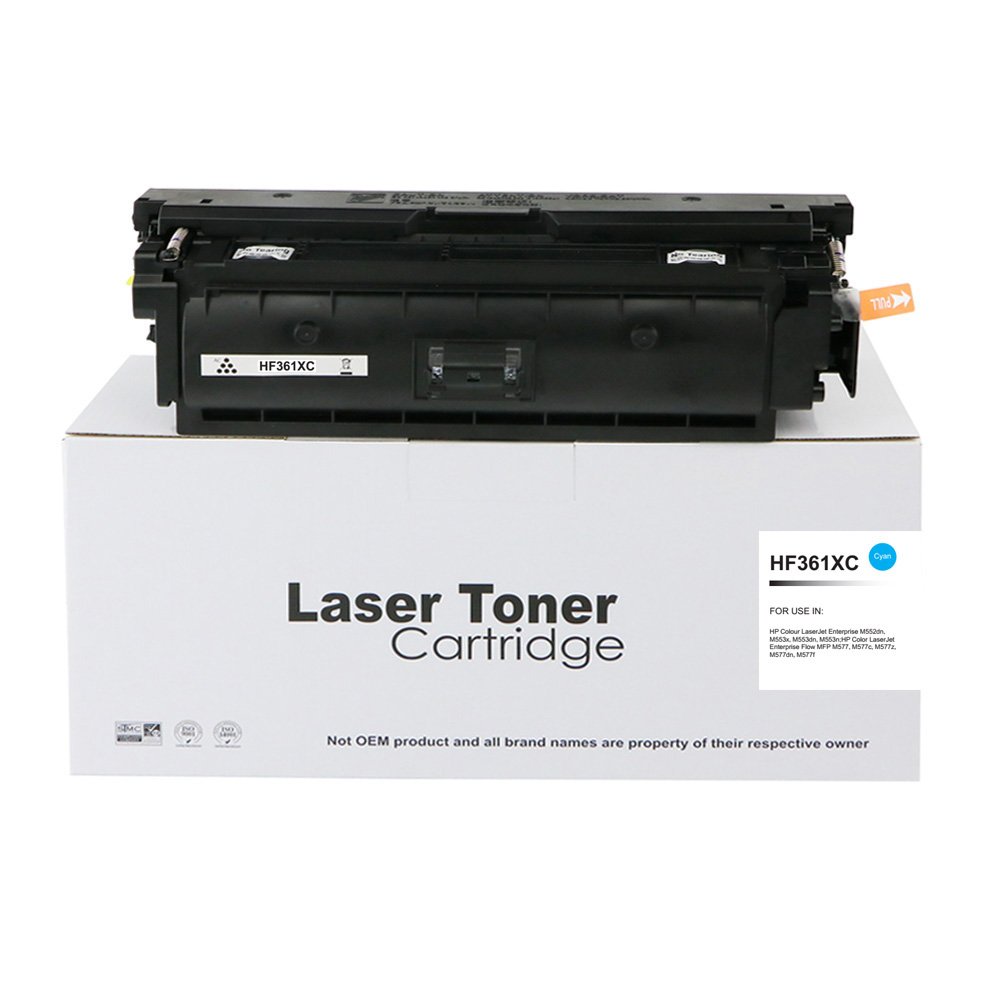 30130365 Comp HP CF361X Hi Yld Cyan Toner Ctg also for 508X - Image 1