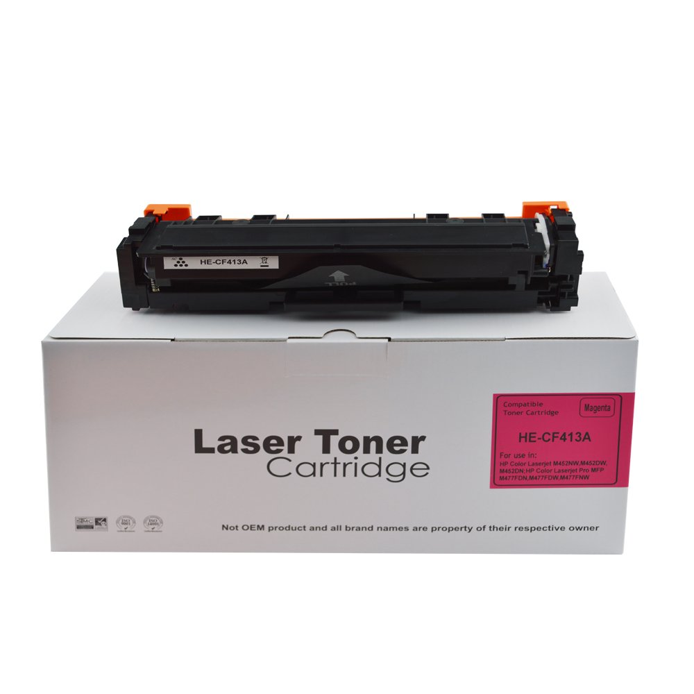 30130454 Compatible HP CF413A Magenta Std Yld Toner also for HP 413A - Image 1