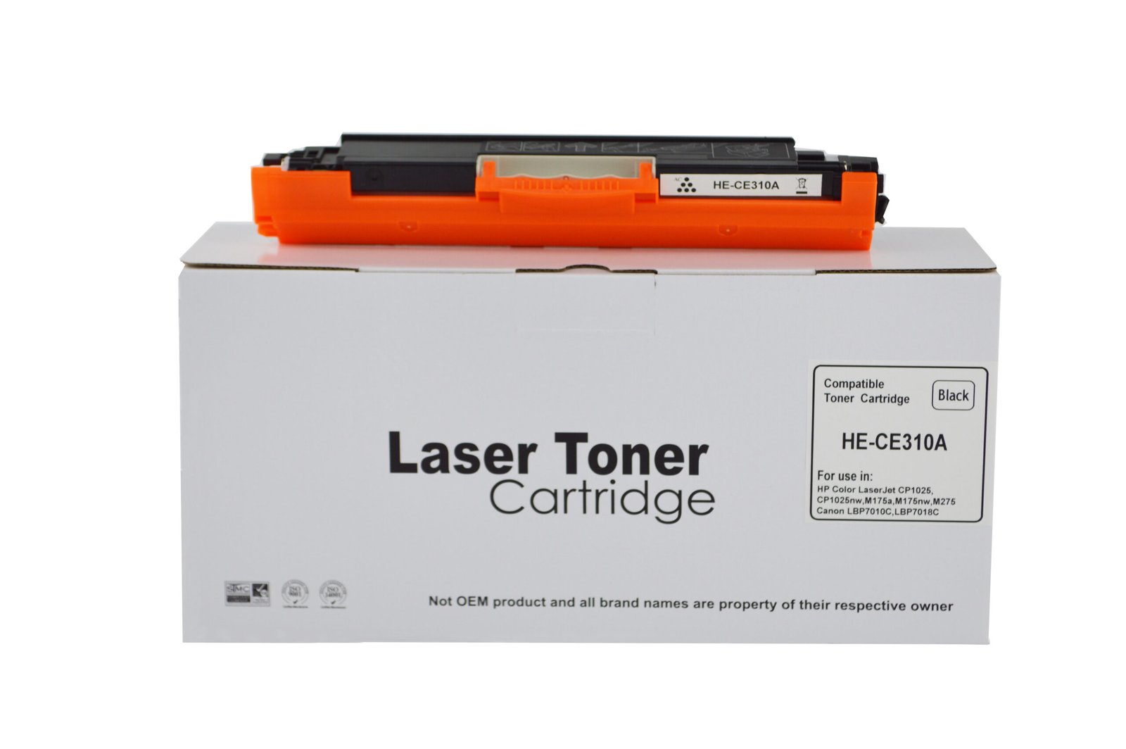 30131025 Comp HP CE310A Black Toner Ctg also for 126A Canon 729 4370B002AA - Image 1