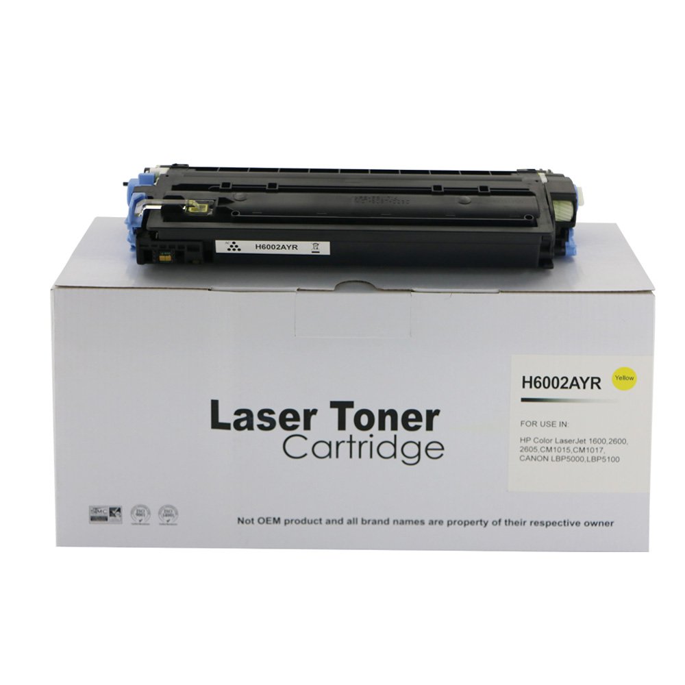 30132604 Reman HP Laserjet 2600 Yellow Q6002A also for Canon EP707Y - Image 1