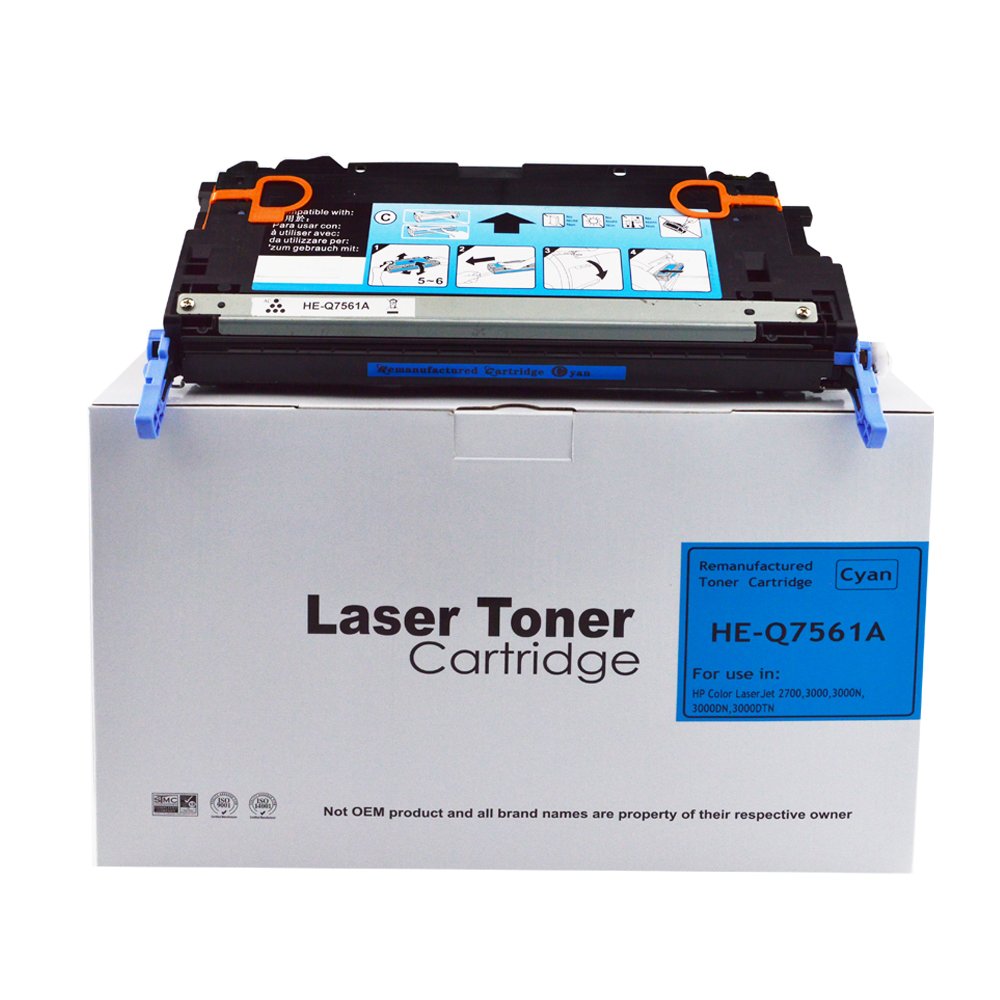 30133002 Reman HP Laserjet 3000 Cyan Q7561A Ctg HP 314A - Image 1