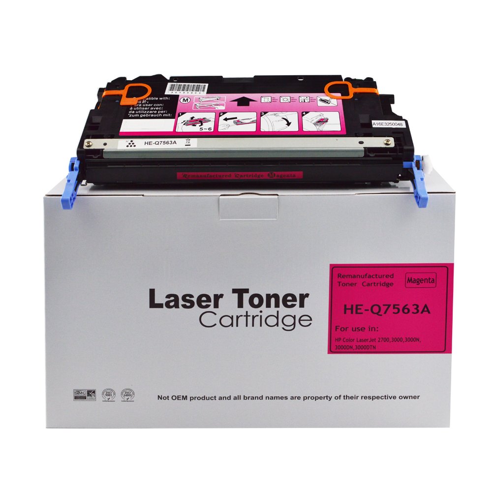 30133003 Reman HP Laserjet 3000 Magenta Q7563A Ctg HP 314A - Image 1