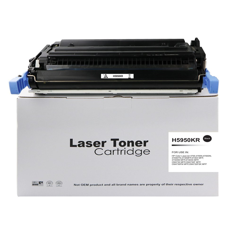 30134700 Reman HP Laserjet 4700 Bk Q5950A Toner - Image 1