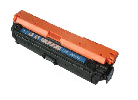 30135222 Reman HP Laserjet CP5220 Cyan CE741A Toner - Image 1