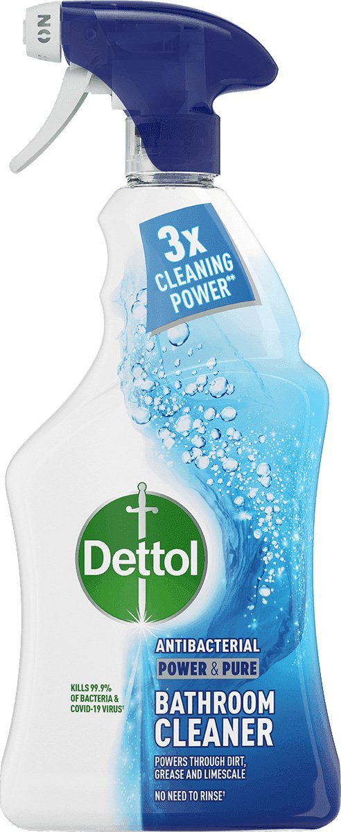 3047897 Dettol Power & Pure Bathroom 1 Litre - Image 1