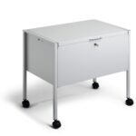 Durable ECONOMY TOP File Trolley 80 Grey
