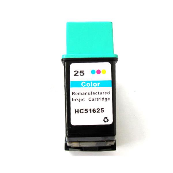 31510025 Reman HP 51625A Tri Colour Inkjet Ctg - Image 1