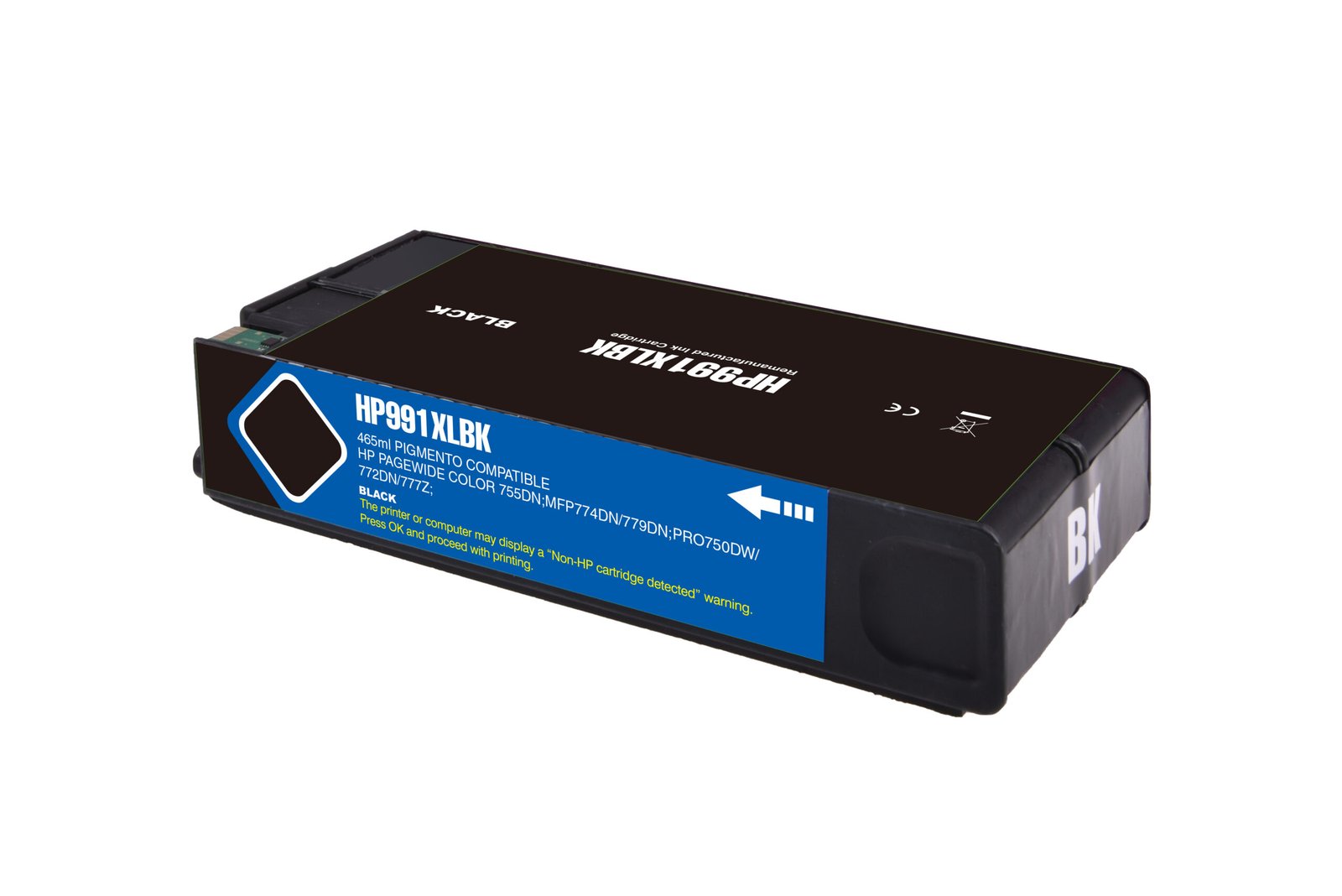 31510991 Reman HP G+G 991X Hi Cap Black Ink Ctg M0K02AE HP 991X - Image 1