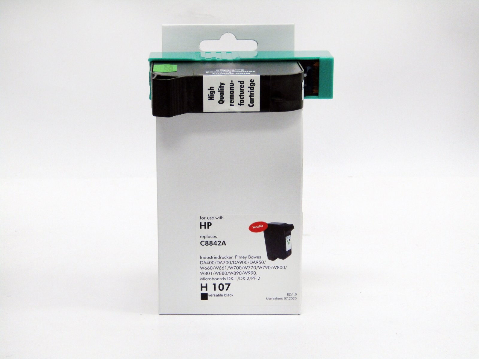 31518842 Reman HP C8842A Versatile Franking Ink (Black) - Image 1