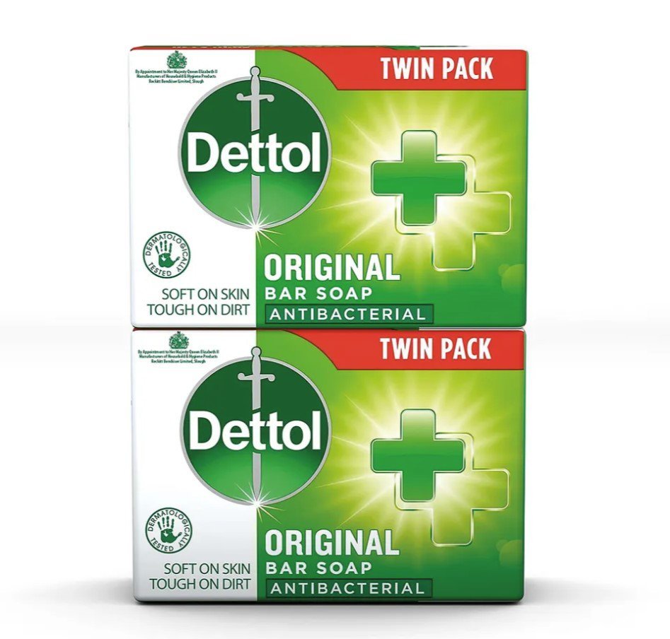 3180668 Dettol Soap Antibac Twin 100g (2) - Image 1