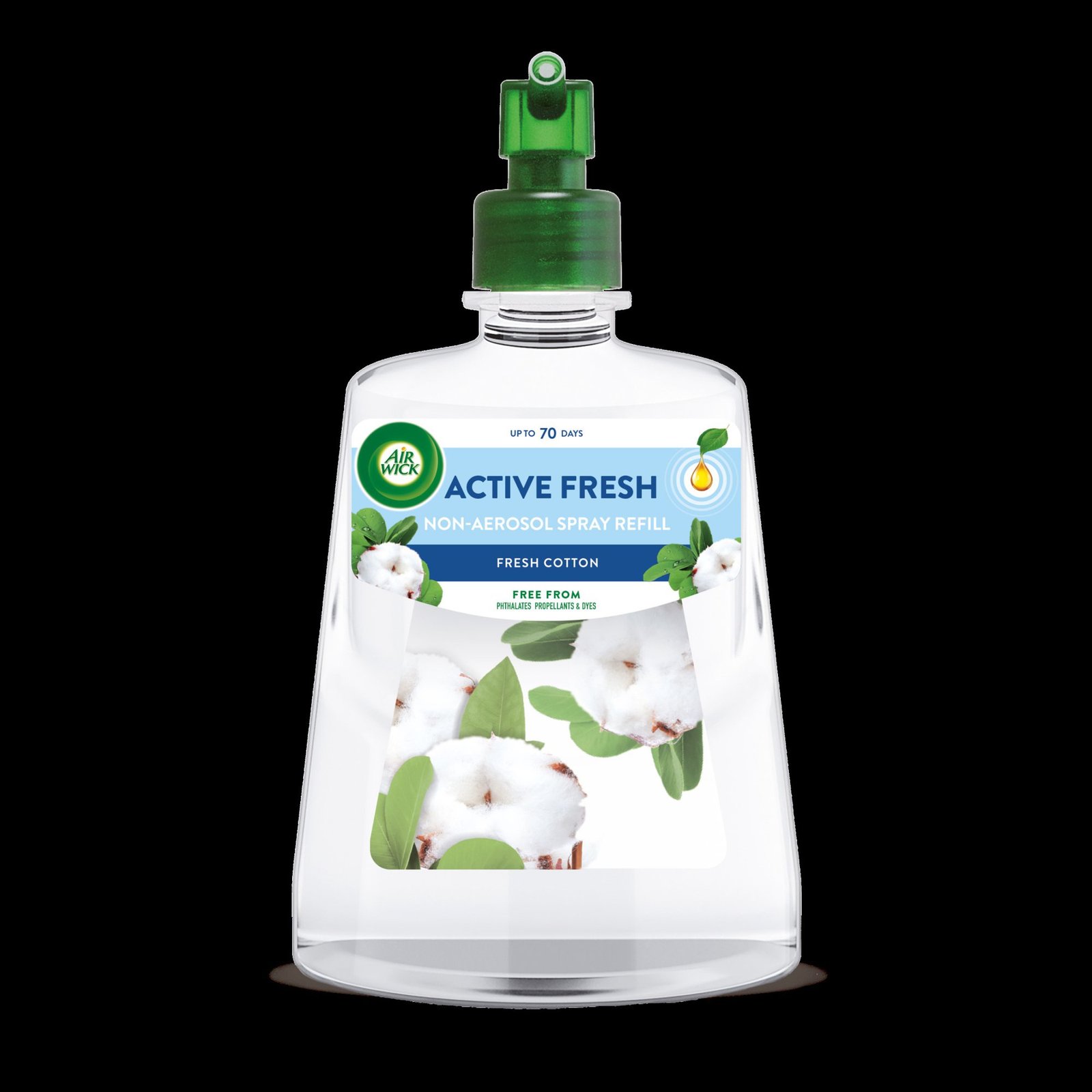 3228480 Air Wick Fresh Cotton Aerosol Free Automatic Spray Refill 228ml - Image 1