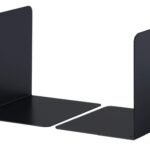 Durable Bookends Small Set of 2 Black (2)