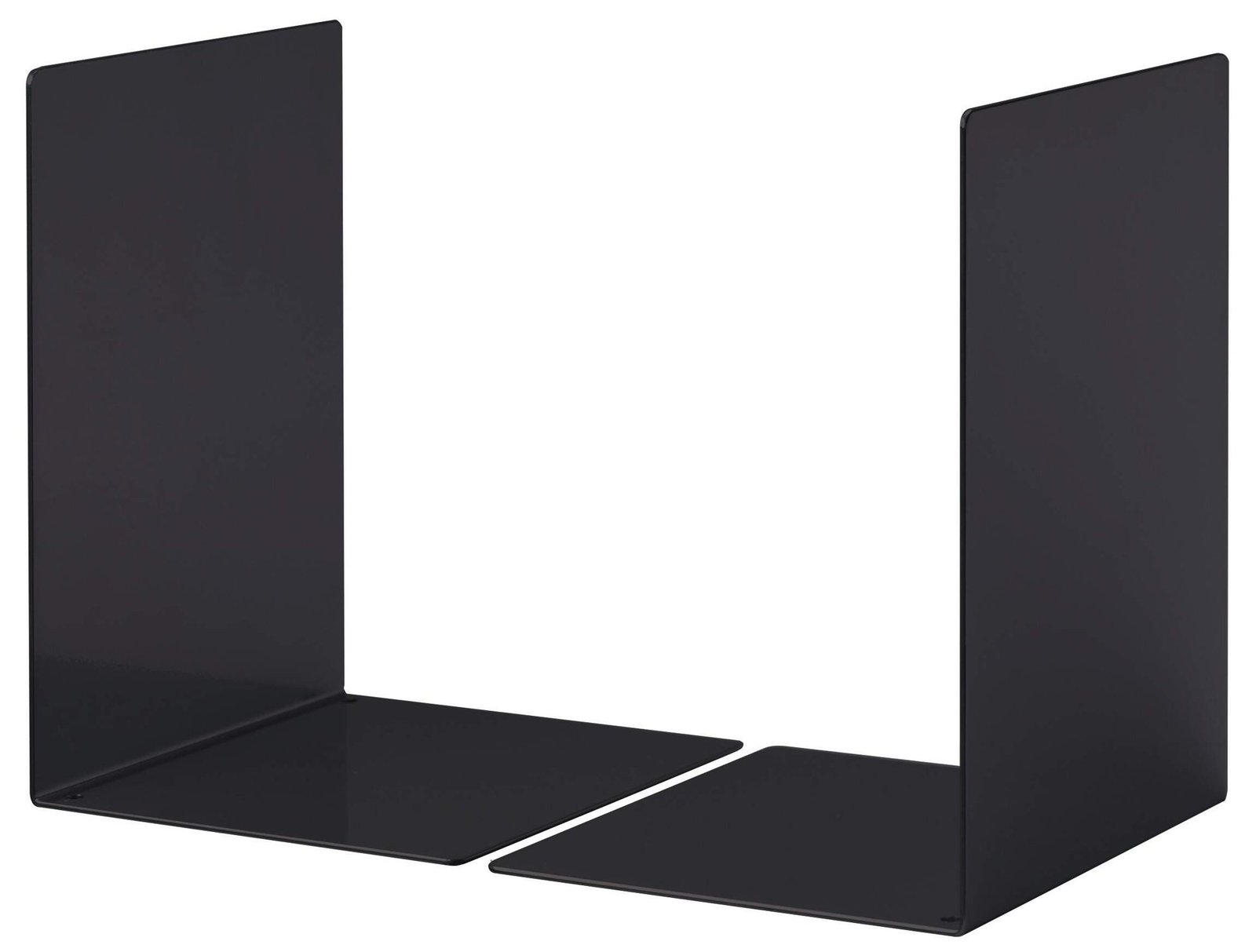 324401_1 Durable Bookends Large Set of 2 Black (2) - Image 1
