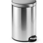 Durable Pedal Bin Stainless Steel 12L