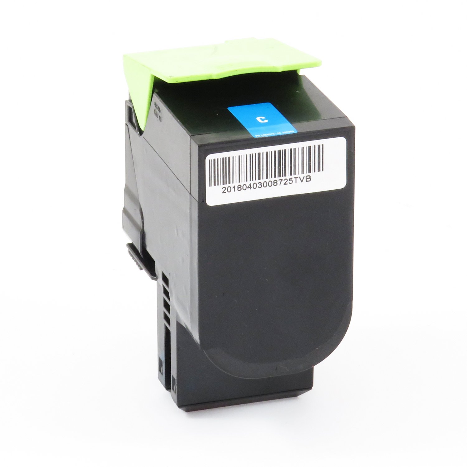 35110418 Reman Lexmark CS417 Hi Cap Cyan Toner 71B0H20 71B2HC0 - Image 1