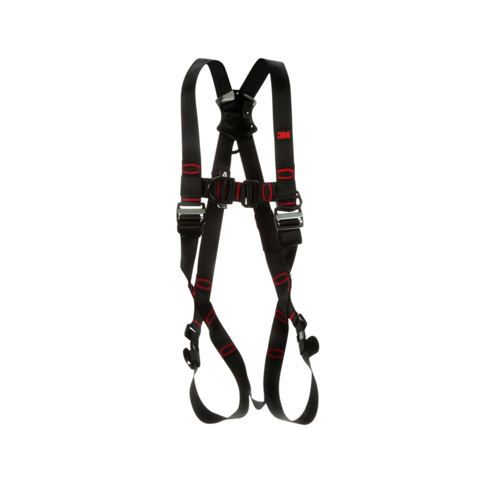 3m1161609 3M Protecta Vest Quick Connect Fall Arrest Harness Medium / Large Black / Red M / L - Image 1