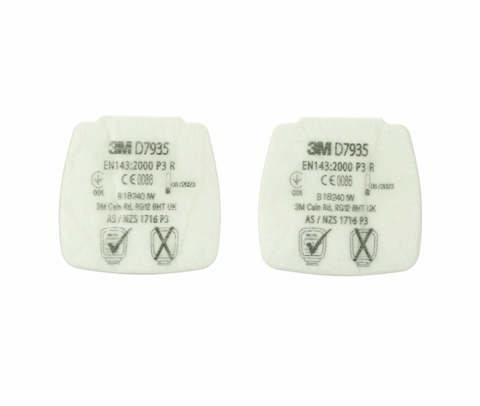 3md7935 3M D7935 Secure Click P3 R Particulate Filter - Image 1