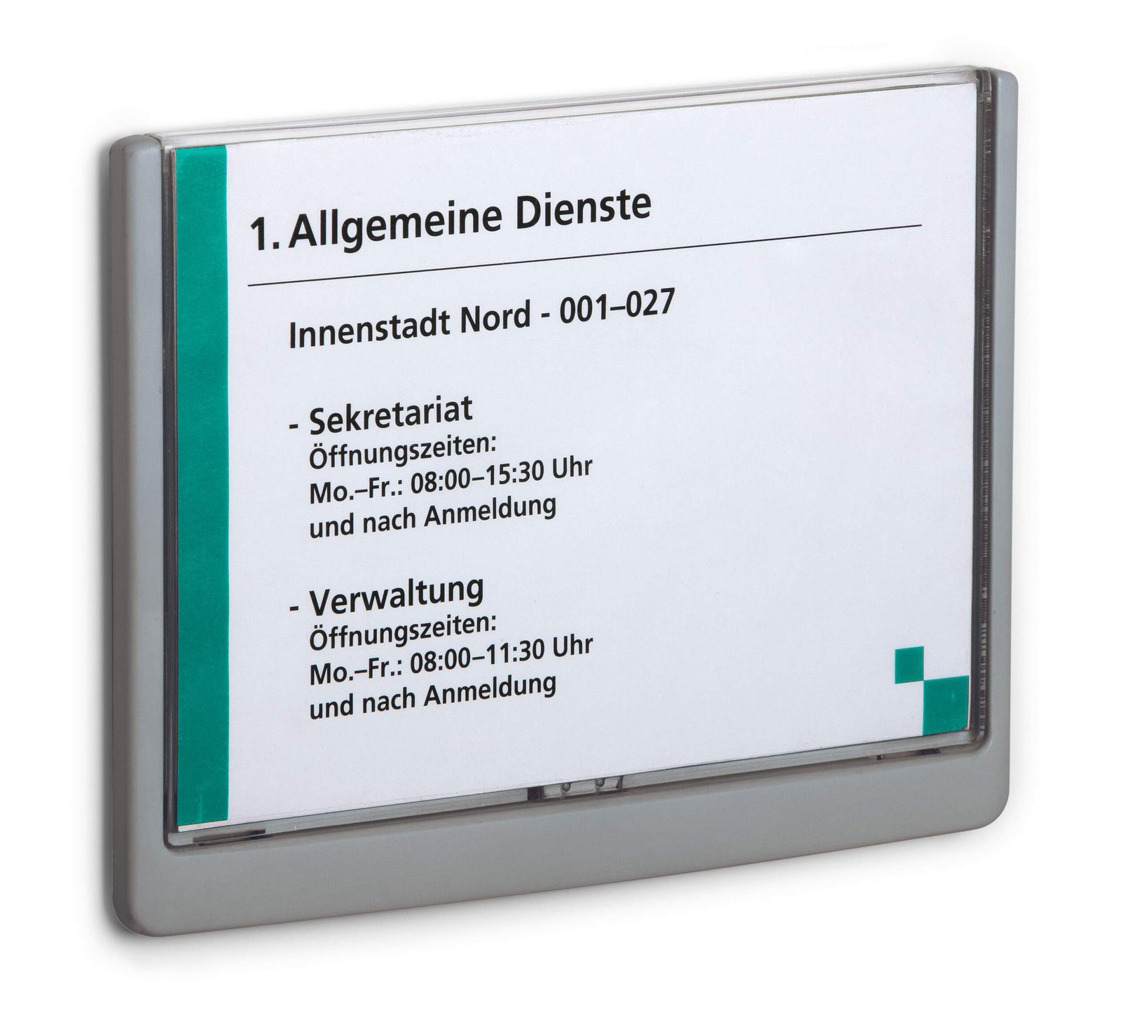 486637_1 Durable CLICK SIGN A5 Graphite - Image 1