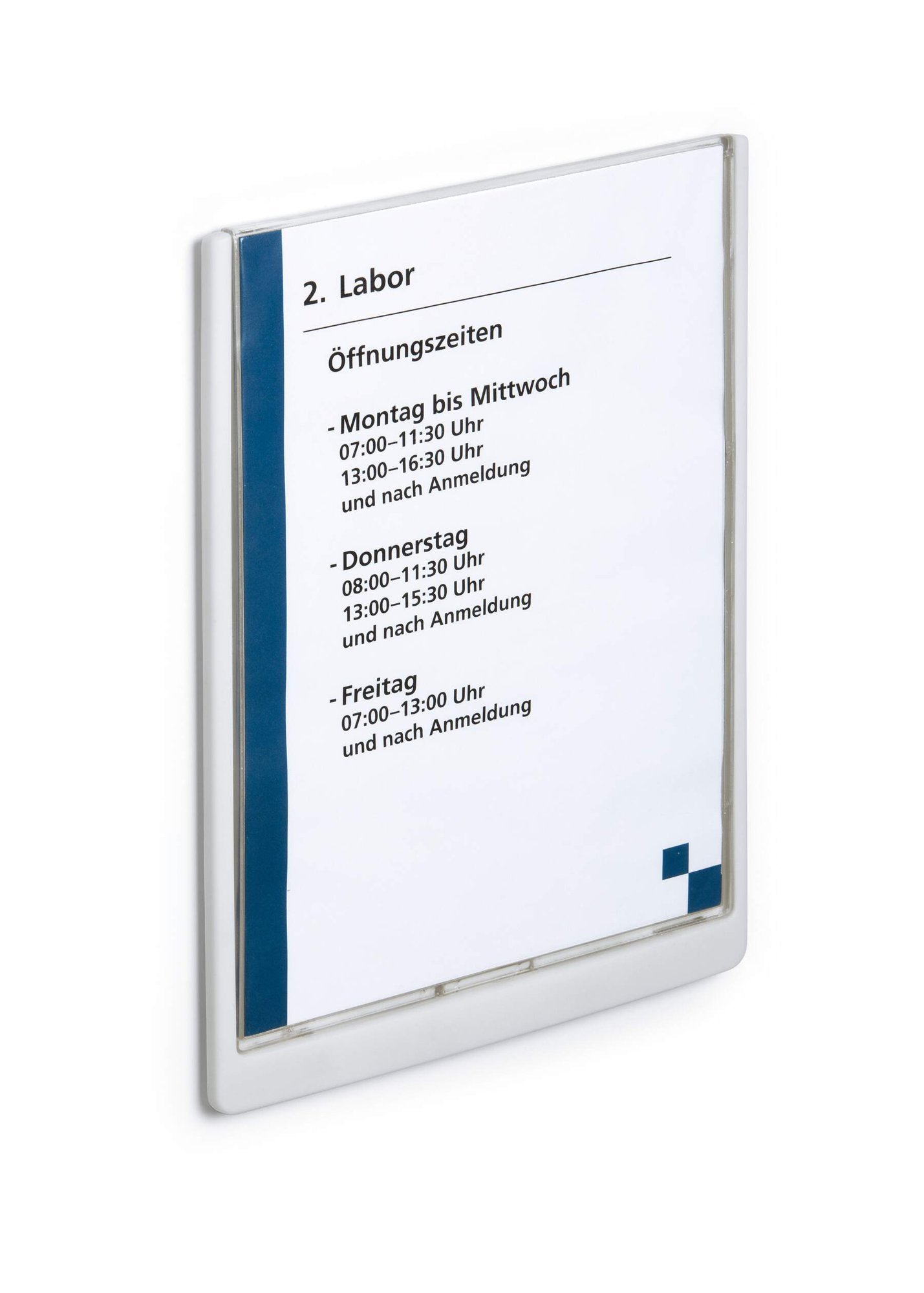 486702_1 Durable CLICK SIGN A4 White - Image 1