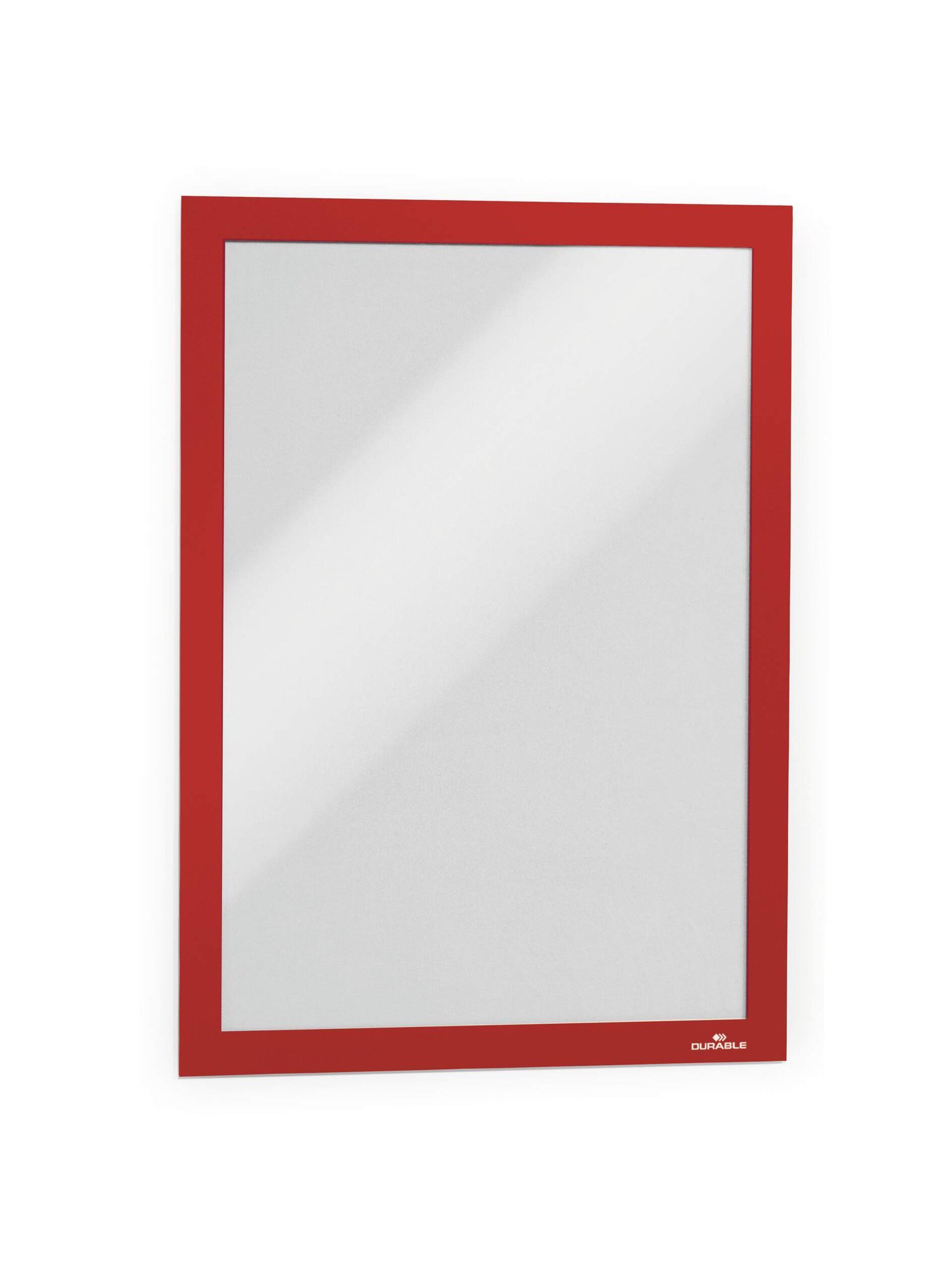487203_1 Durable DURAFRAME Adhesive A4 Red (2) - Image 1