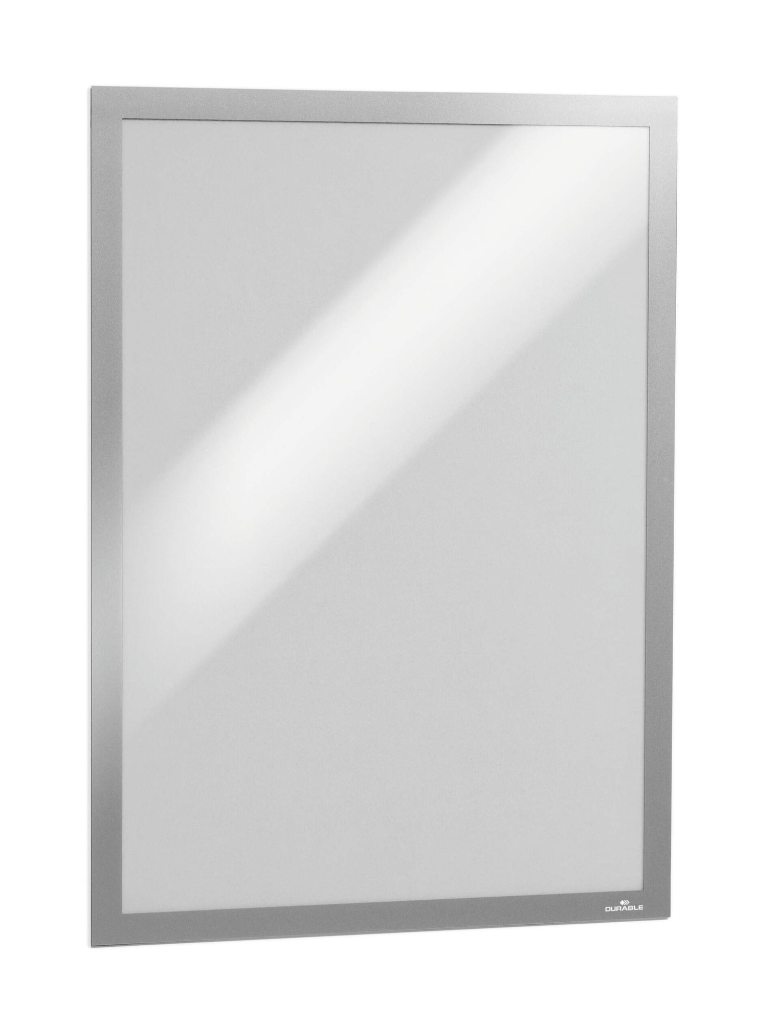 487323_1 Durable DURAFRAME Adhesive A3 Silver (2) - Image 1
