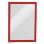 Durable DURAFRAME Adhesive A4 Red (10)