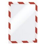 Durable DURAFRAME Security Red/White (2)