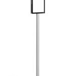 Durable INFO STAND BASIC Floor Stand A4