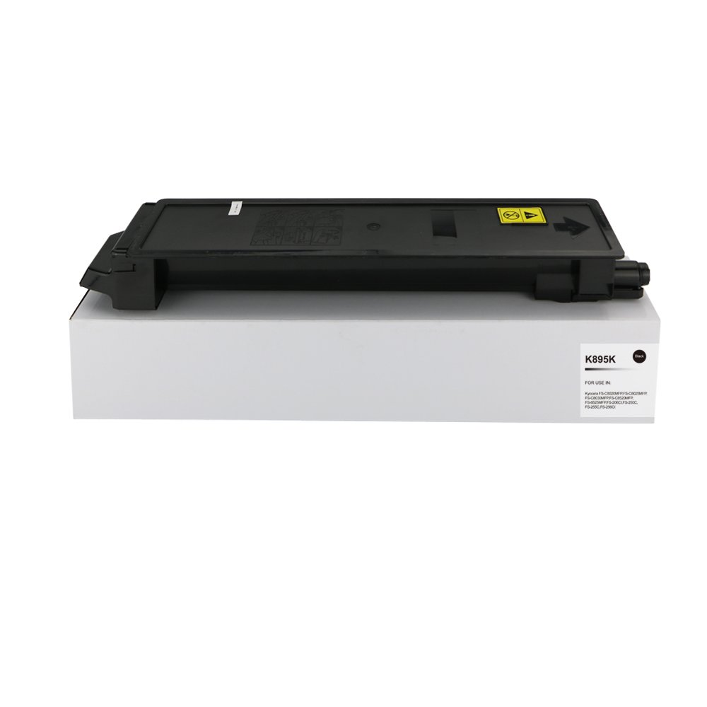 55115025 Comp Kyocera FSC8025 Black Toner TK895K - Image 1