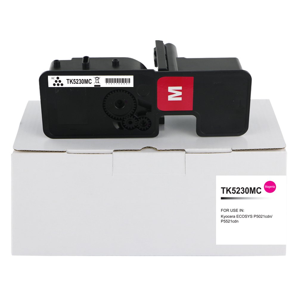 55115233 Comp Kyocera Ecosys P5021 Hi Cap Magenta Toner TK5230M - 1T02R9BNL0 - Image 1