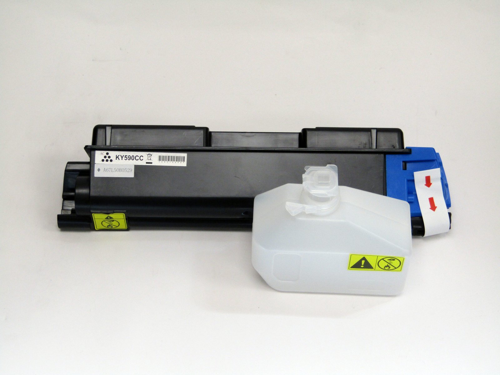 55115252 Comp Kyocera FSC5250 Std Yield Toner Cyan TK590C - Image 1