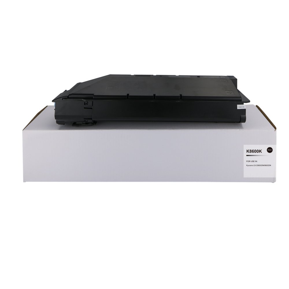 55118600 Comp Kyocera FSC8600 Black Toner TK8600K - Image 1
