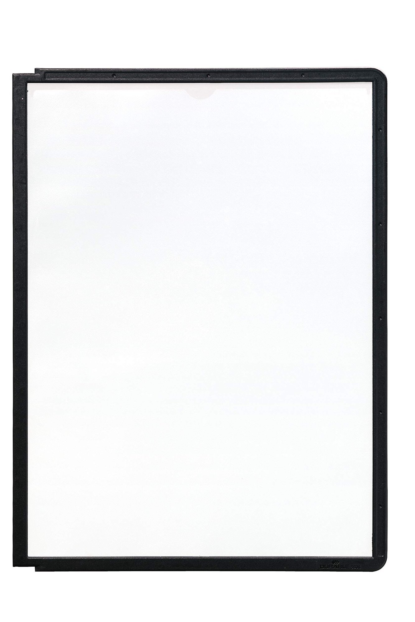 560601_1 Durable SHERPA Display Panel A4 Black (5) - Image 1