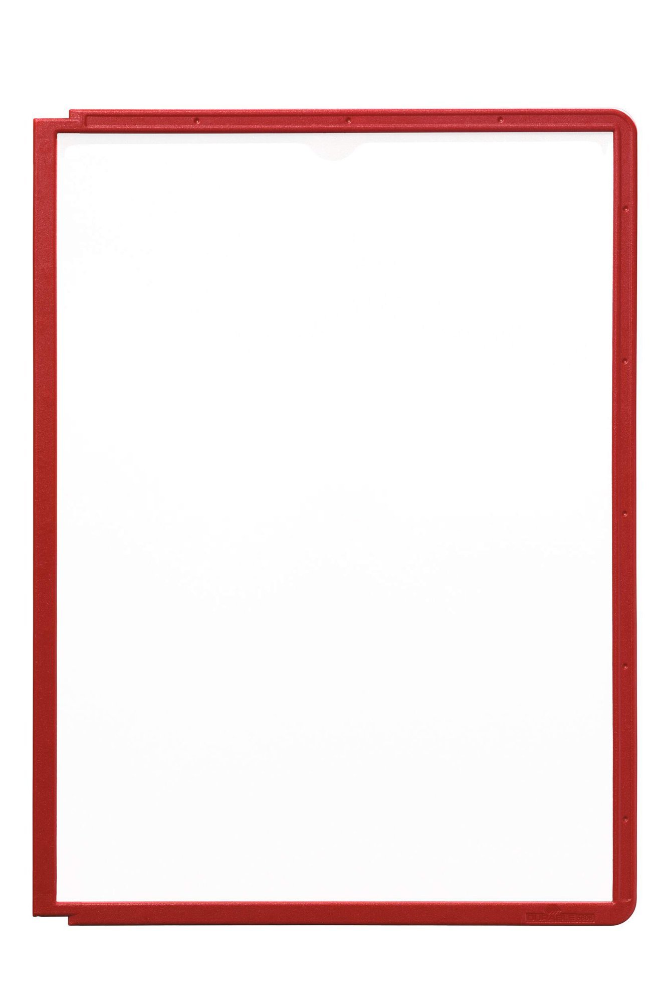 560603_1 Durable SHERPA Display Panel A4 Red (5) - Image 1